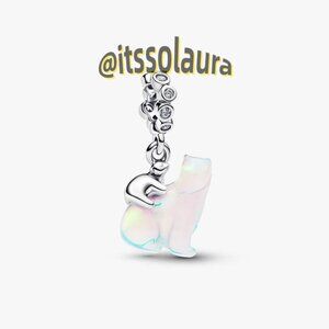 Pandora Polar Bear Mother & Cub Dangle Charm